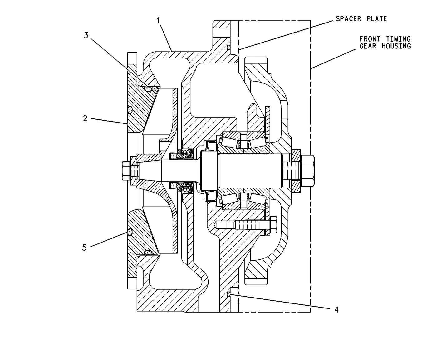 3406E · COOLING SYSTEM · 135-4925 CAT parts diagram