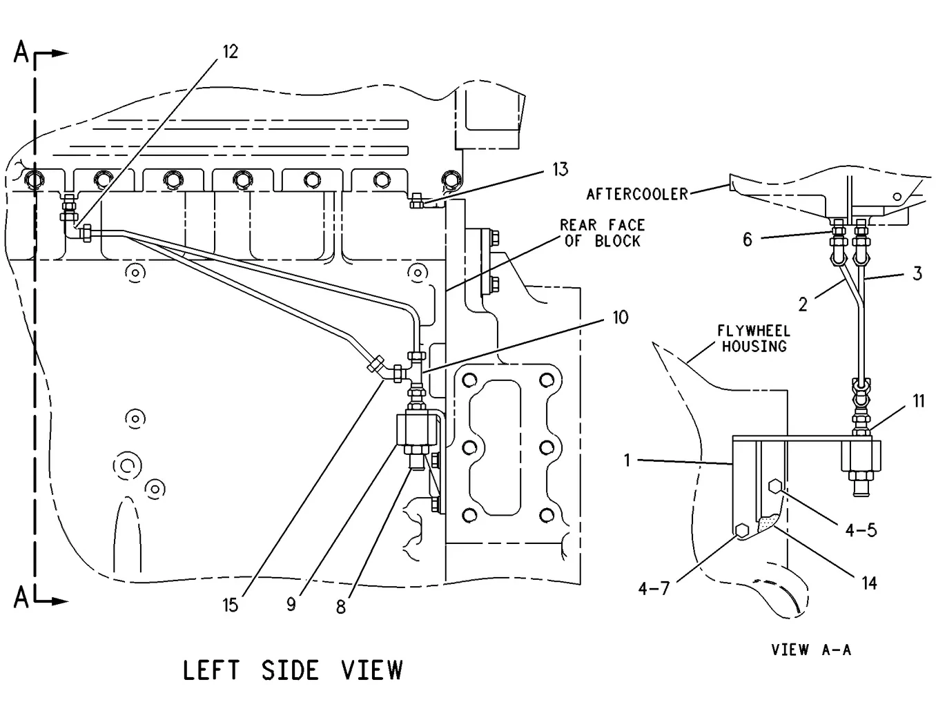 3406E · AIR INLET AND EXHAUST SYSTEM · 134-3459 CAT parts diagram