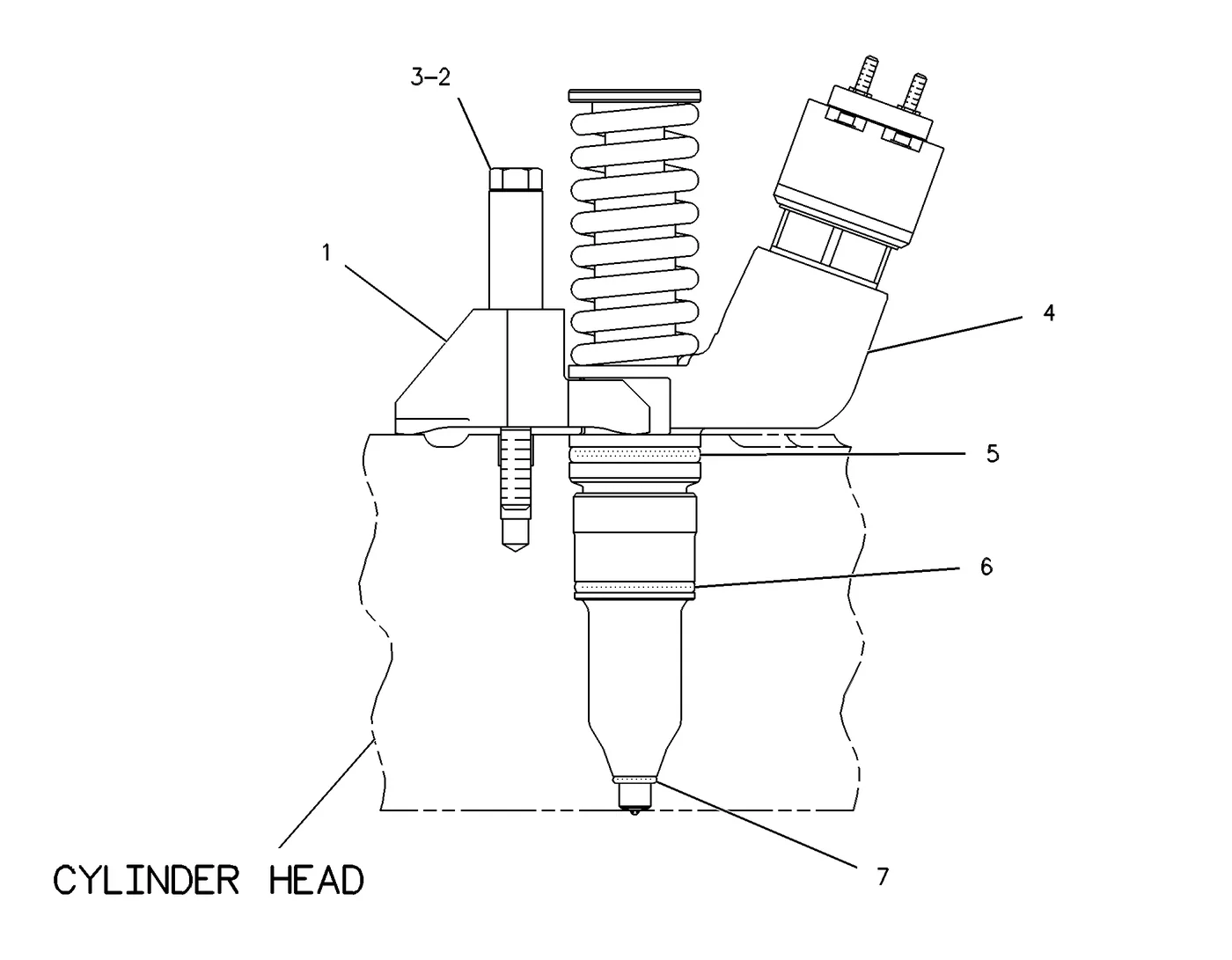 3406E 9X7317 parts diagram