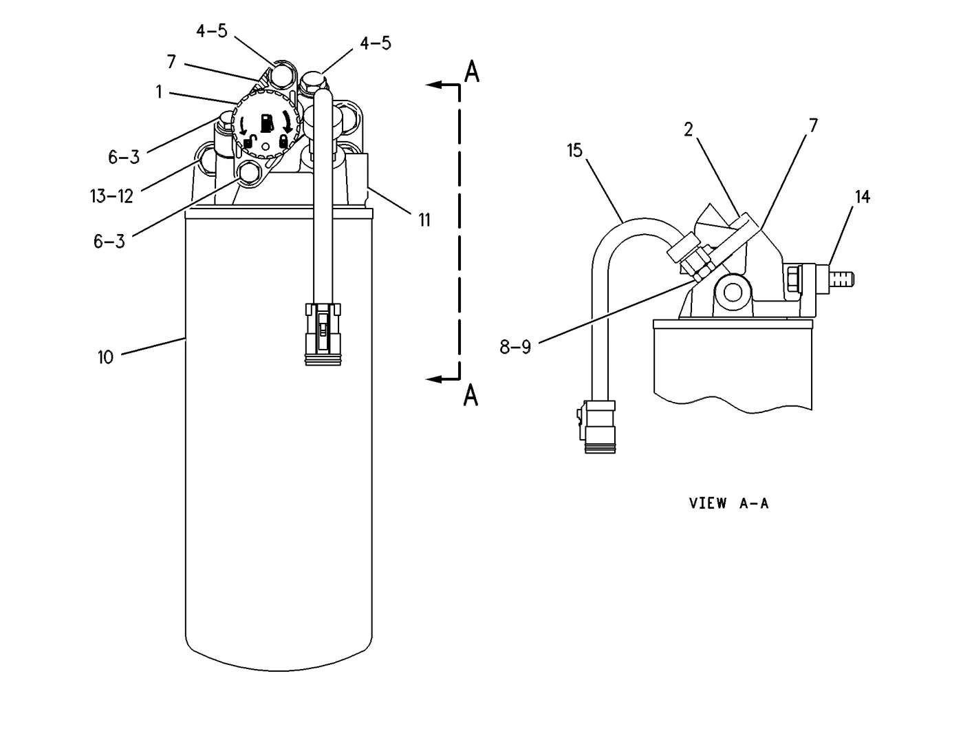 3406E · FUEL SYSTEM