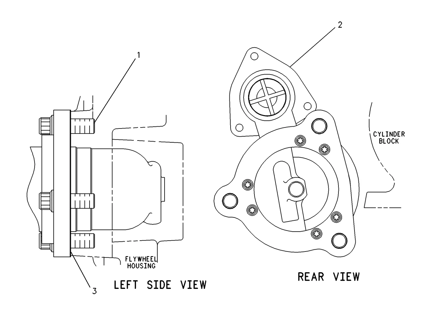 8T-9884 - KIT-INSULATOR (STARTING MOTOR)