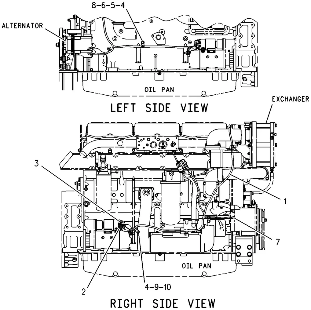 3406E · ELECTRICAL AND STARTING SYSTEM · 131-8281 CAT parts diagram