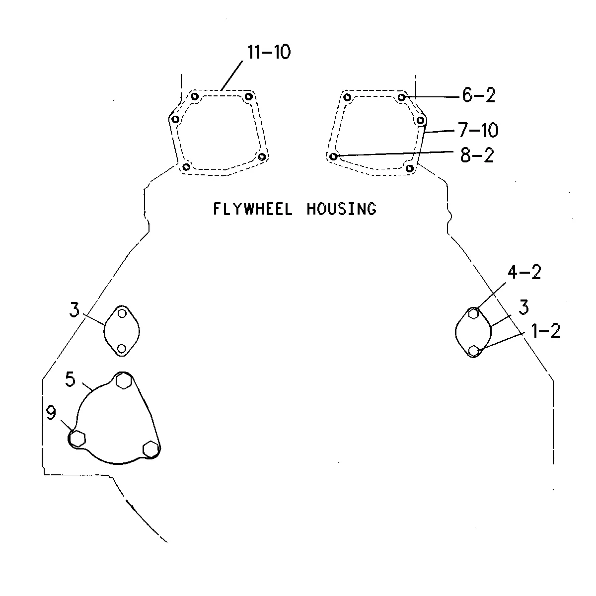 3412C 9S8752 parts diagram
