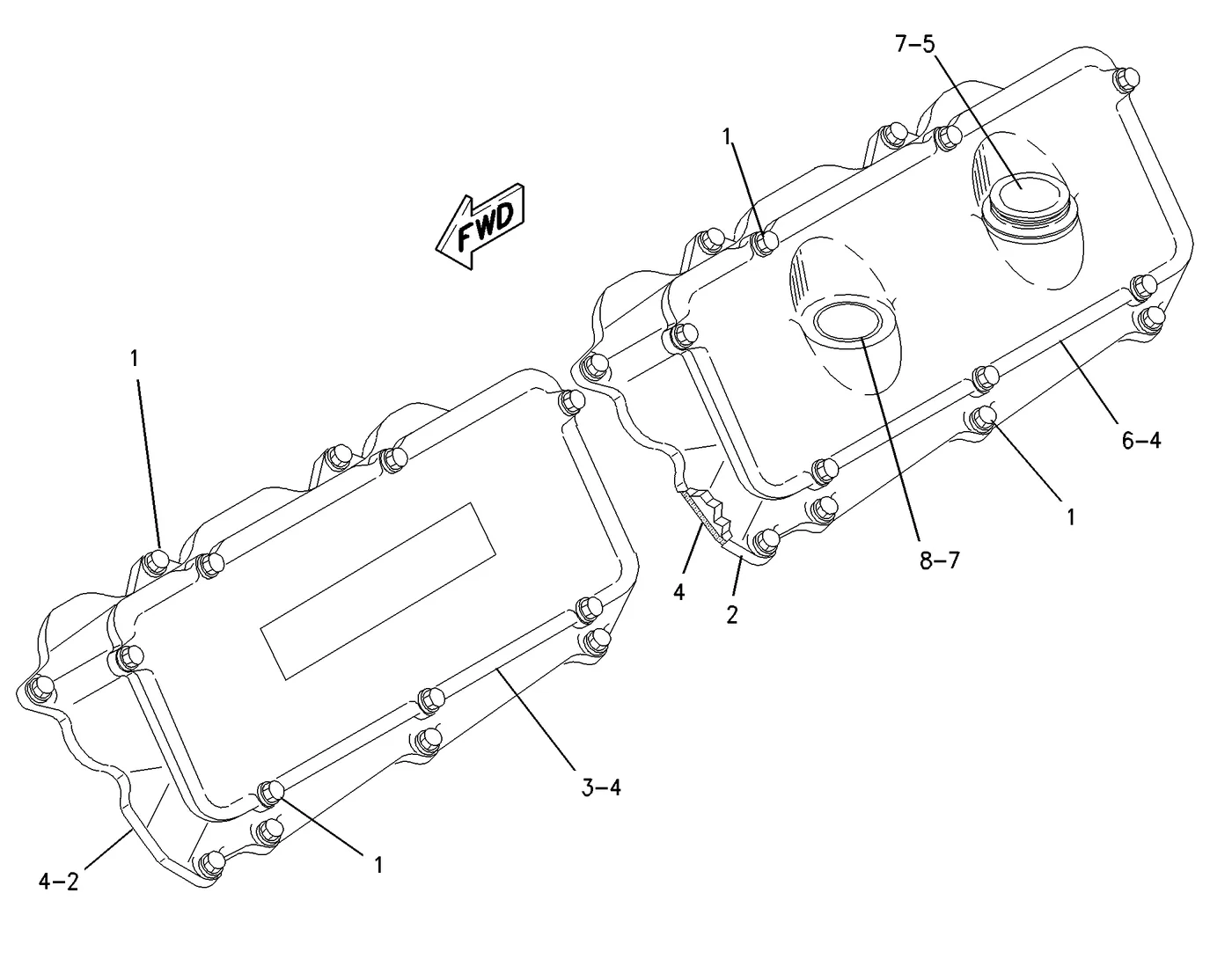 3412C · BASIC ENGINE · 272-2583 CAT parts diagram