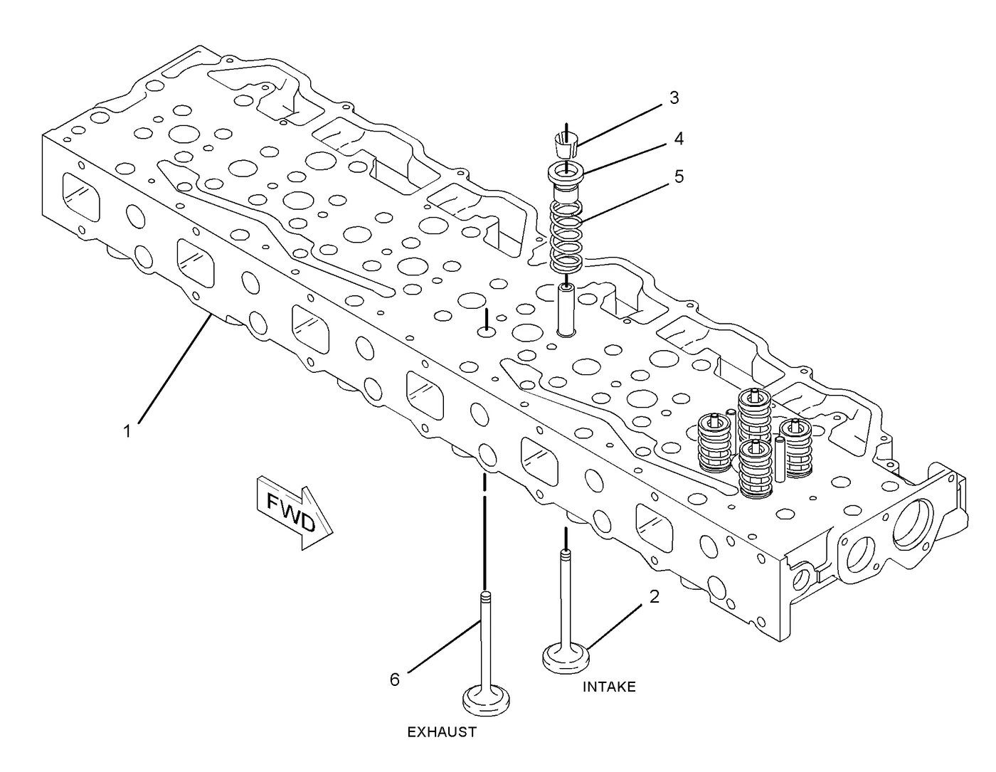 3412C 3E6772 parts diagram