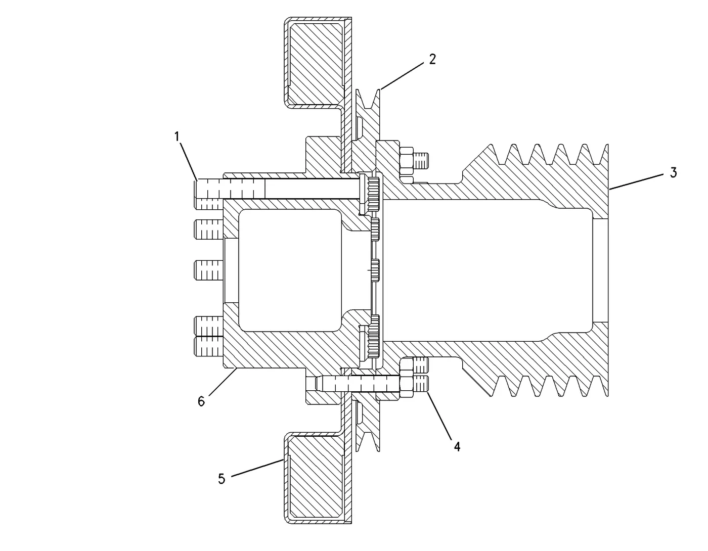 3412C 3N9540 parts diagram