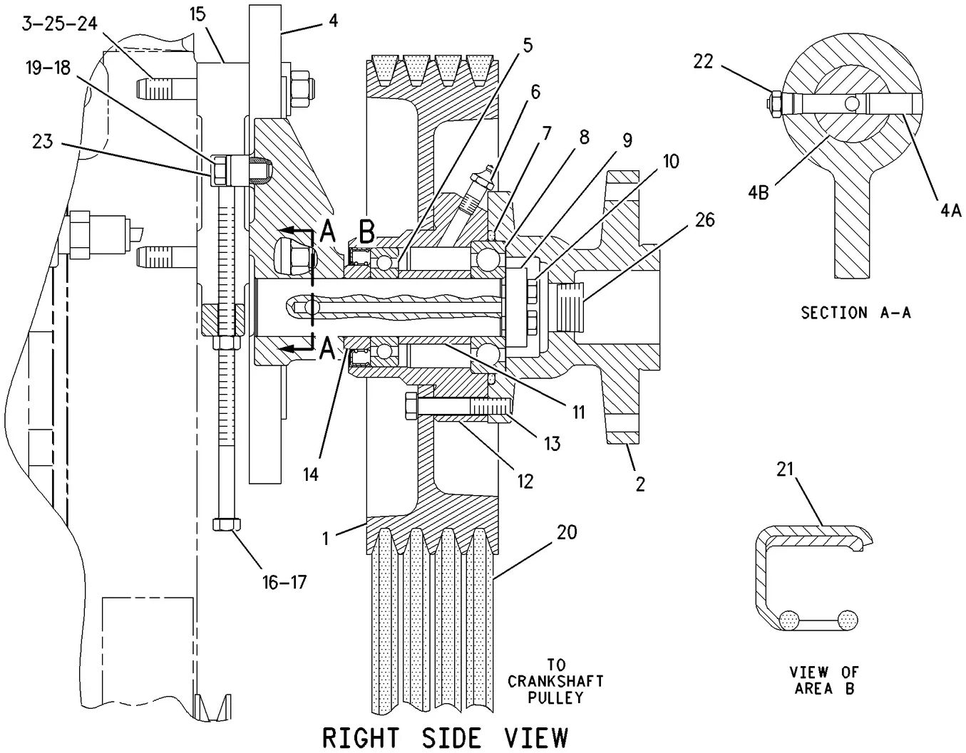 3412C · BASIC ENGINE · 153-2214 CAT parts diagram