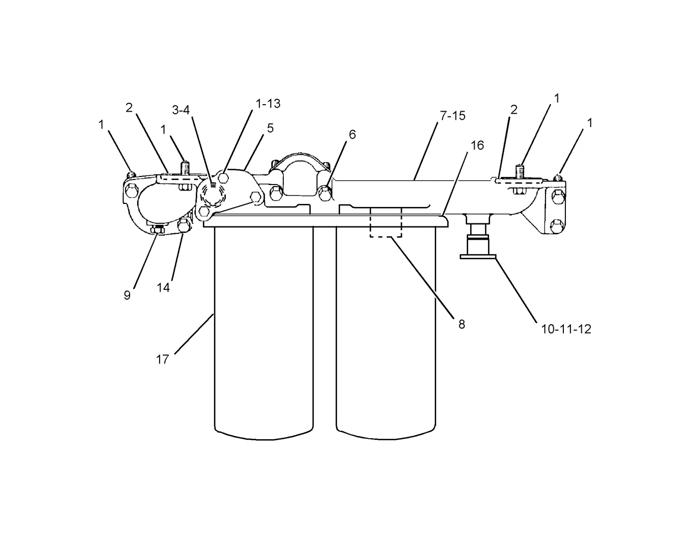 3412C 9M0853 parts diagram
