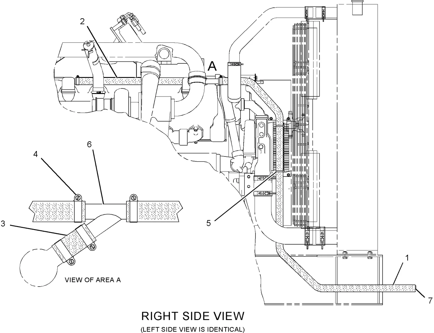 3412C · LUBRICATION SYSTEM · 151-7706 CAT parts diagram