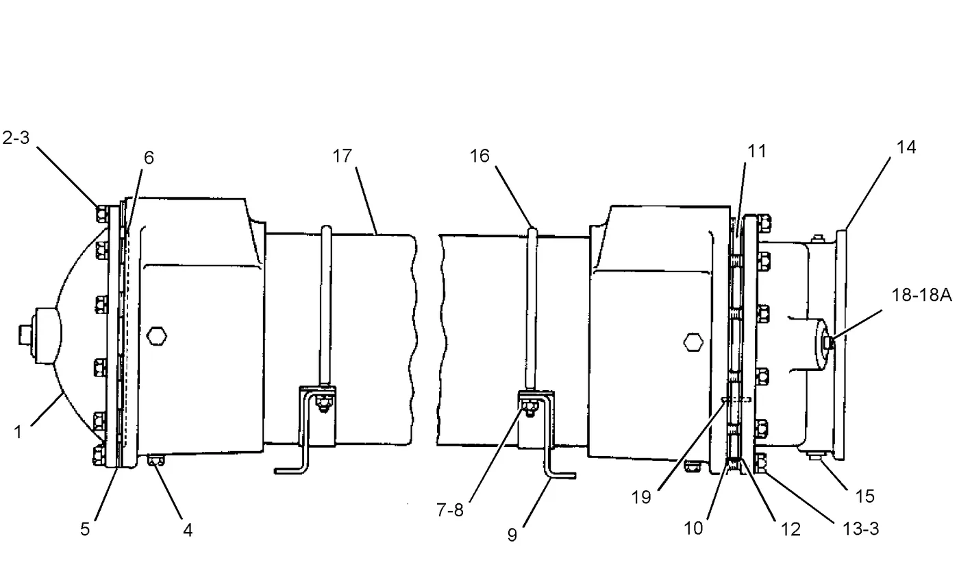 3412C · COOLING SYSTEM · 211-7508 CAT parts diagram