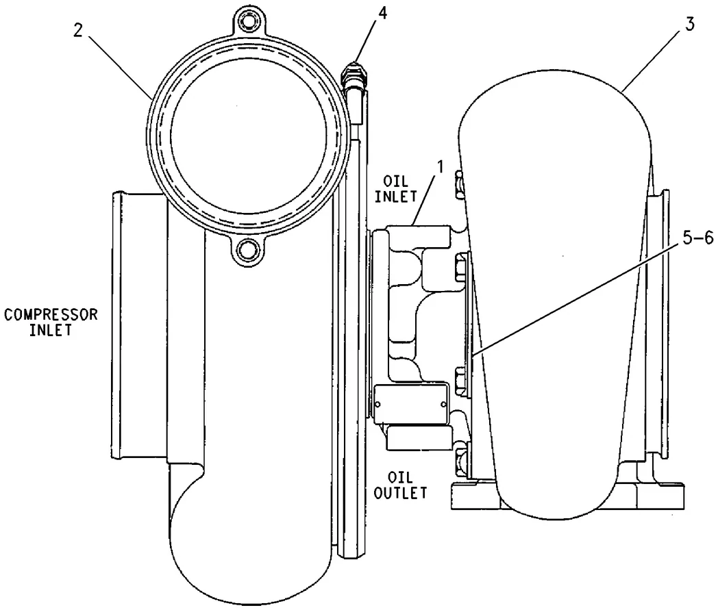 3412C · AIR INLET AND EXHAUST SYSTEM · 102-0290 CAT parts diagram