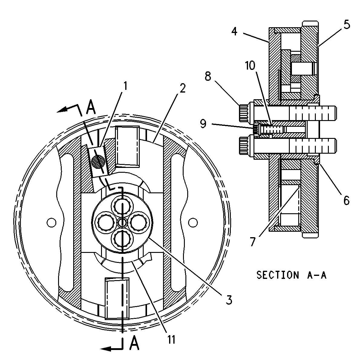 3412C · FUEL SYSTEM · 123-6082
