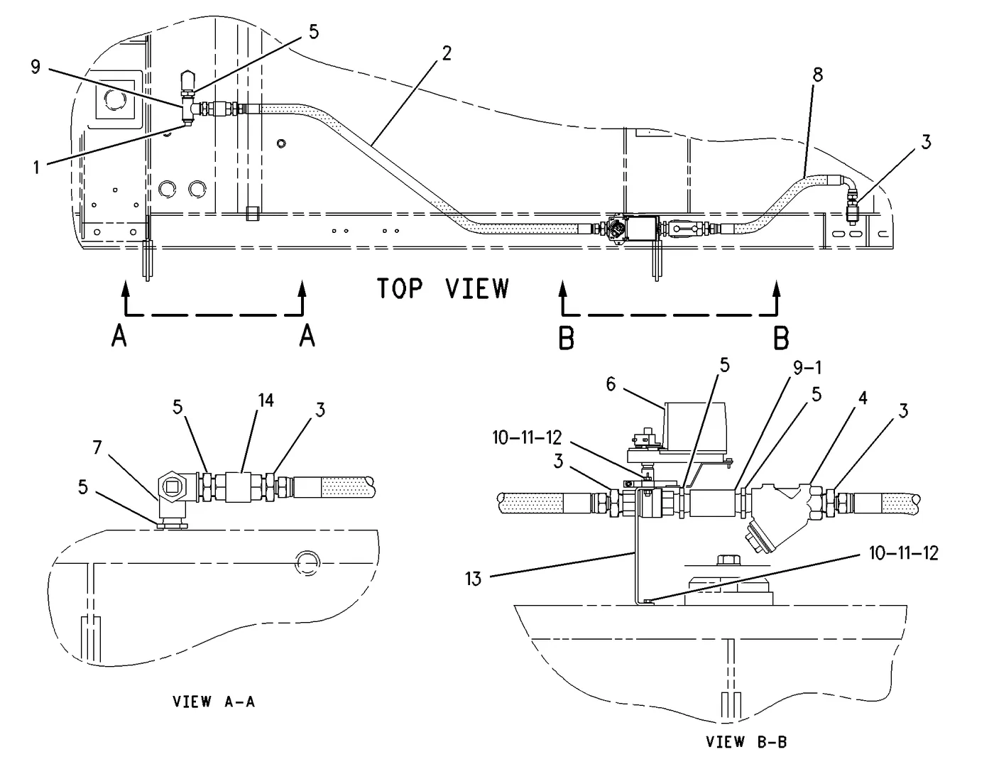 3412C · FUEL SYSTEM · 151-7698 CAT parts diagram
