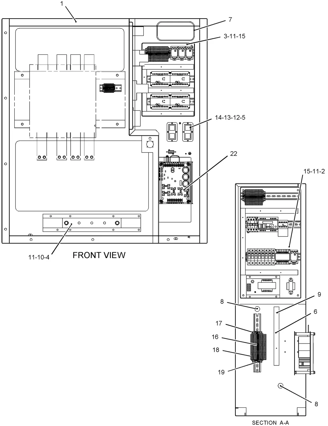 3412C · ELECTRICAL AND STARTING SYSTEM · 229-2464 CAT parts diagram