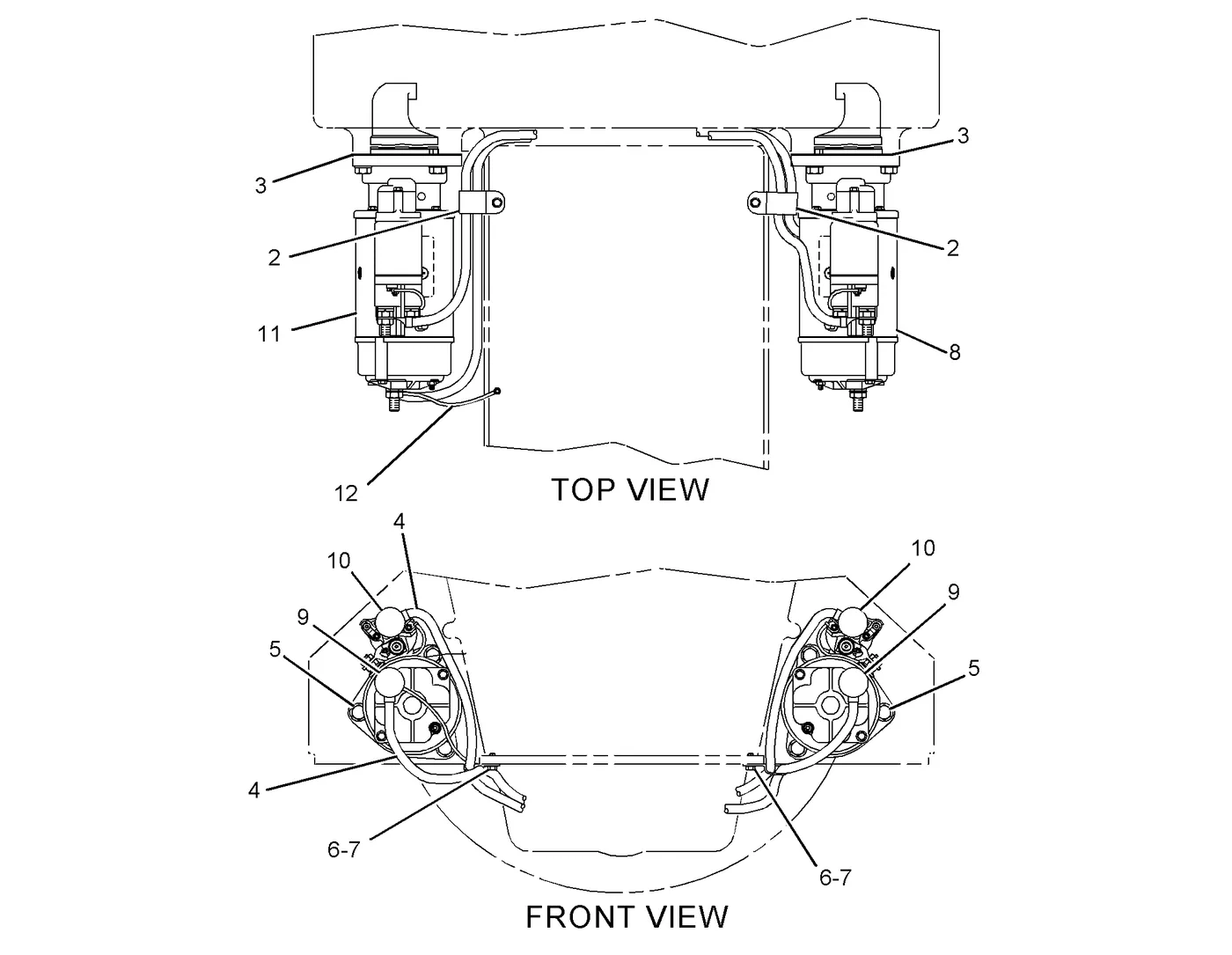3412C · ELECTRICAL AND STARTING SYSTEM · 151-7722 CAT parts diagram