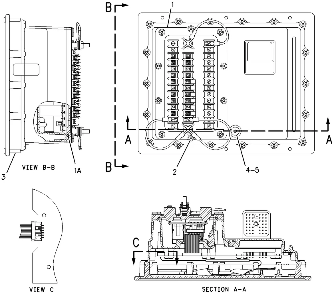 3412C · OPERATOR STATION · 247-7014 CAT parts diagram