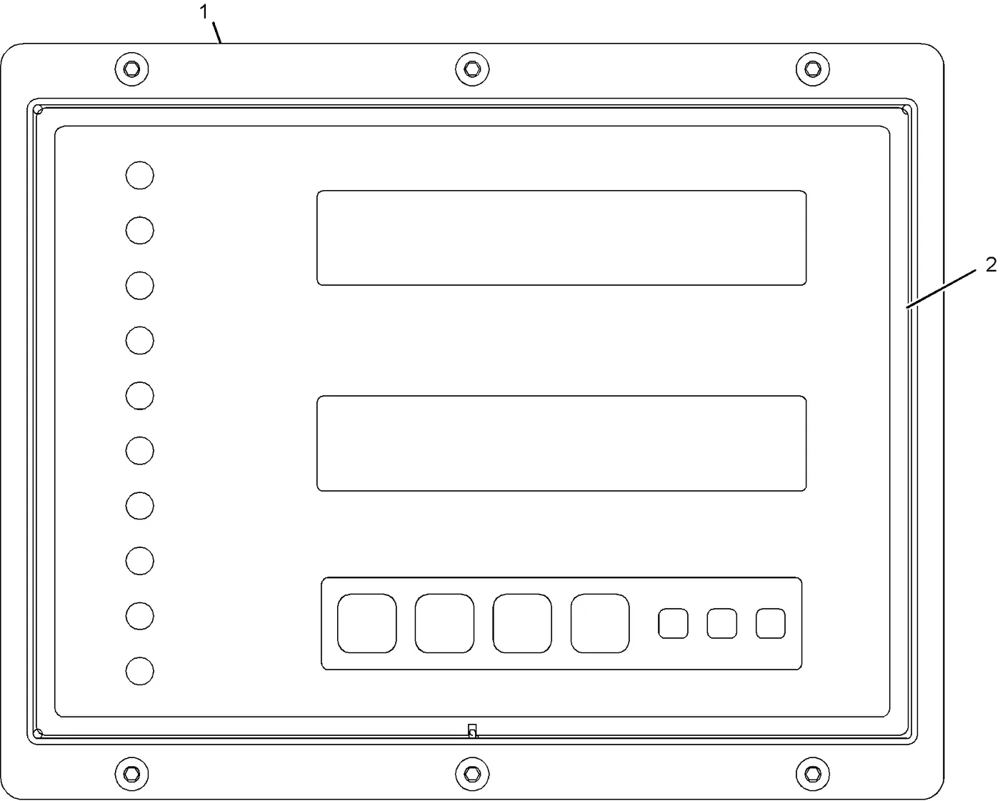 3412C · OPERATOR STATION · 154-1701 CAT parts diagram