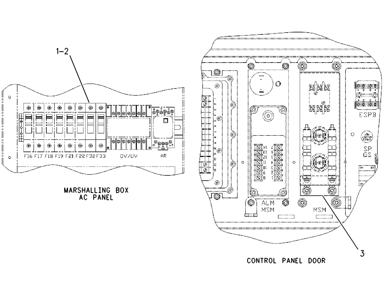 3412C · OPERATOR STATION · 155-6698 CAT parts diagram