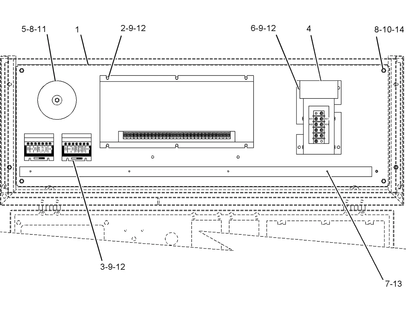 3412C · OPERATOR STATION · 154-1702 CAT parts diagram