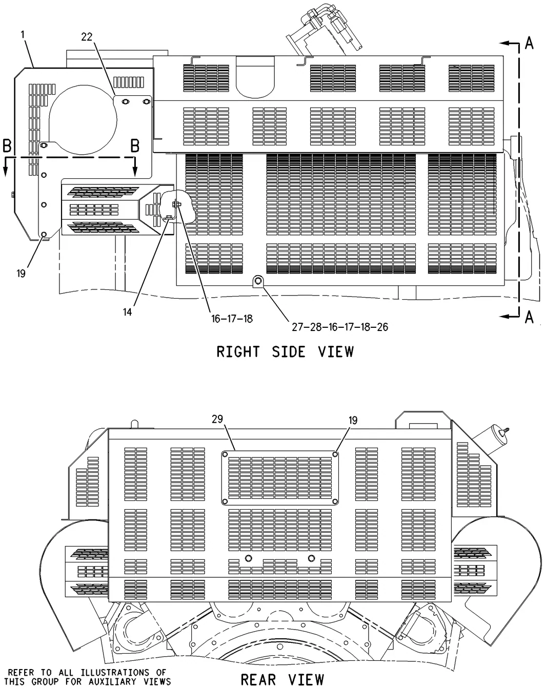 3412C · OPERATOR STATION · 171-9969 CAT parts diagram