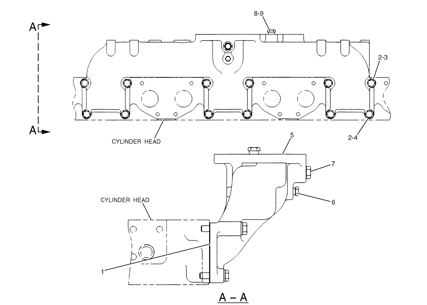 345B 3J1907 parts diagram