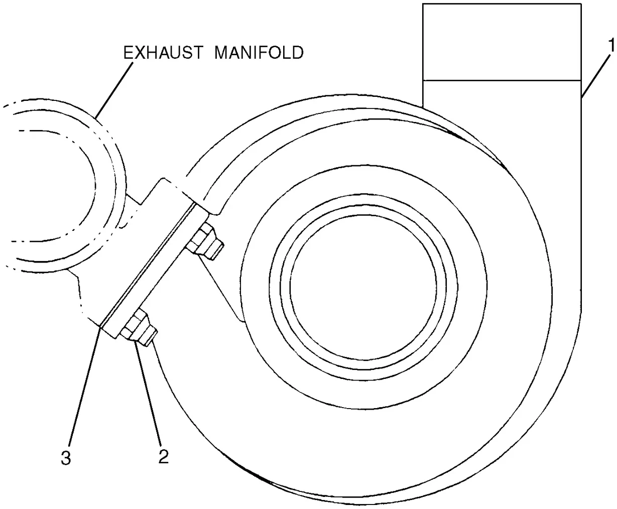 345B · AIR INLET AND EXHAUST SYSTEM · 129-2879 CAT parts diagram