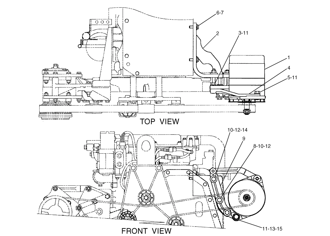 345B · ELECTRICAL AND STARTING SYSTEM · 149-6092 CAT parts diagram
