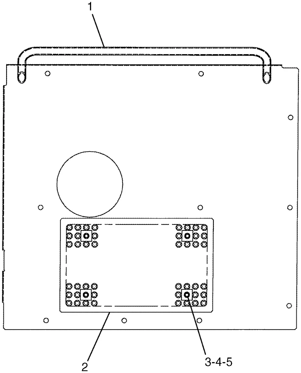 345B · FRAME AND BODY · 146-4925 CAT parts diagram