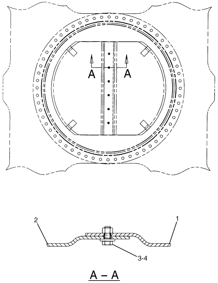 345B · FRAME AND BODY · 134-8893 CAT parts diagram