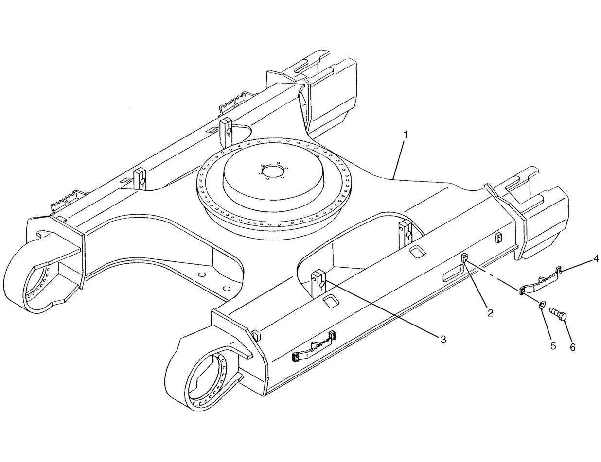 345B · FRAME AND BODY · 127-1388 CAT parts diagram