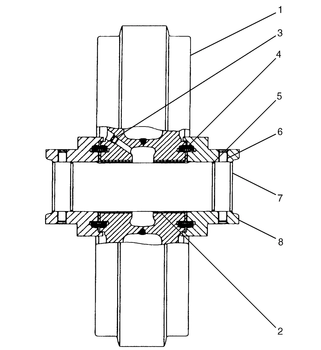 345B 7Y1221 parts diagram