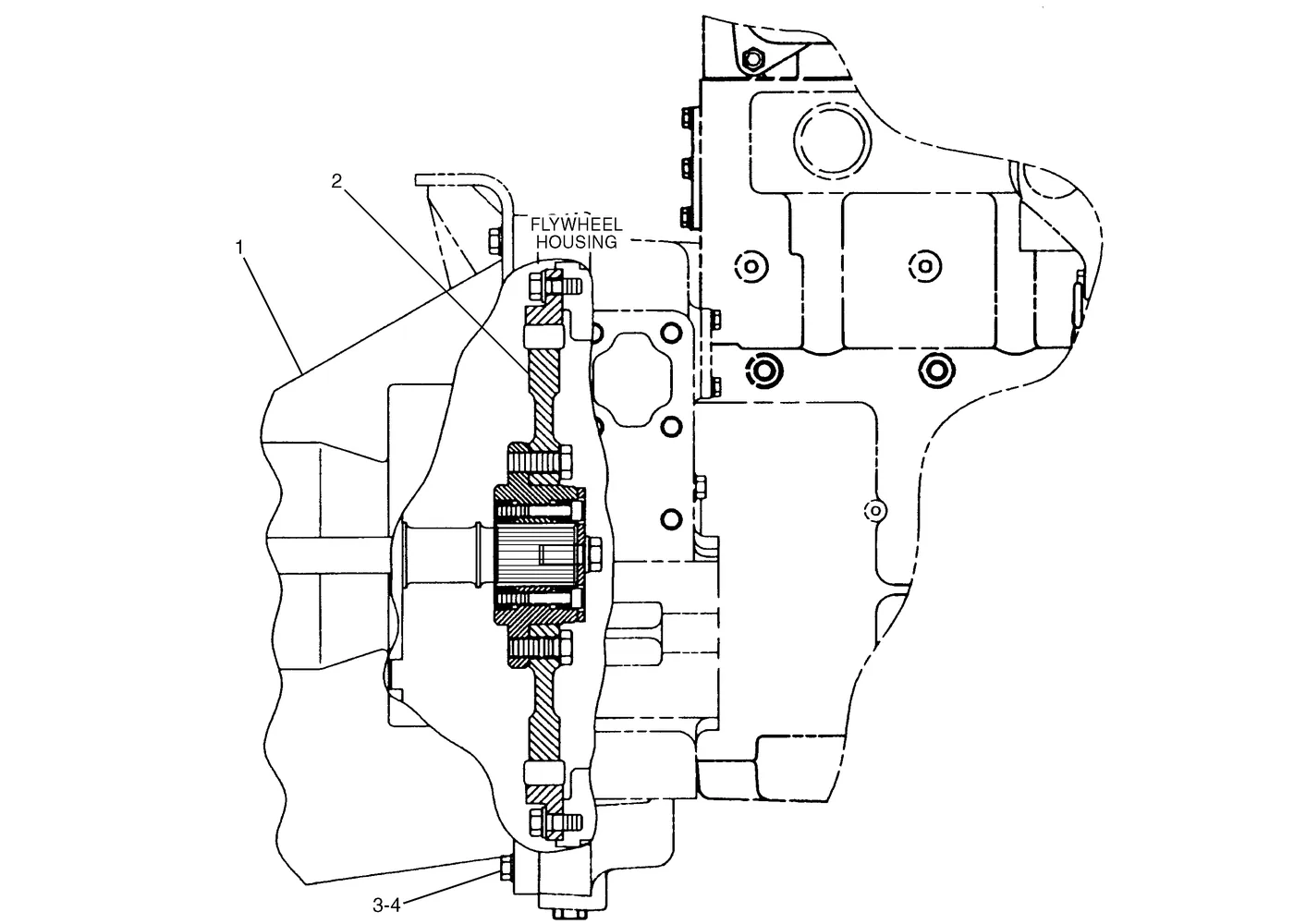 345B · HYDRAULIC SYSTEM · 124-1677 CAT parts diagram