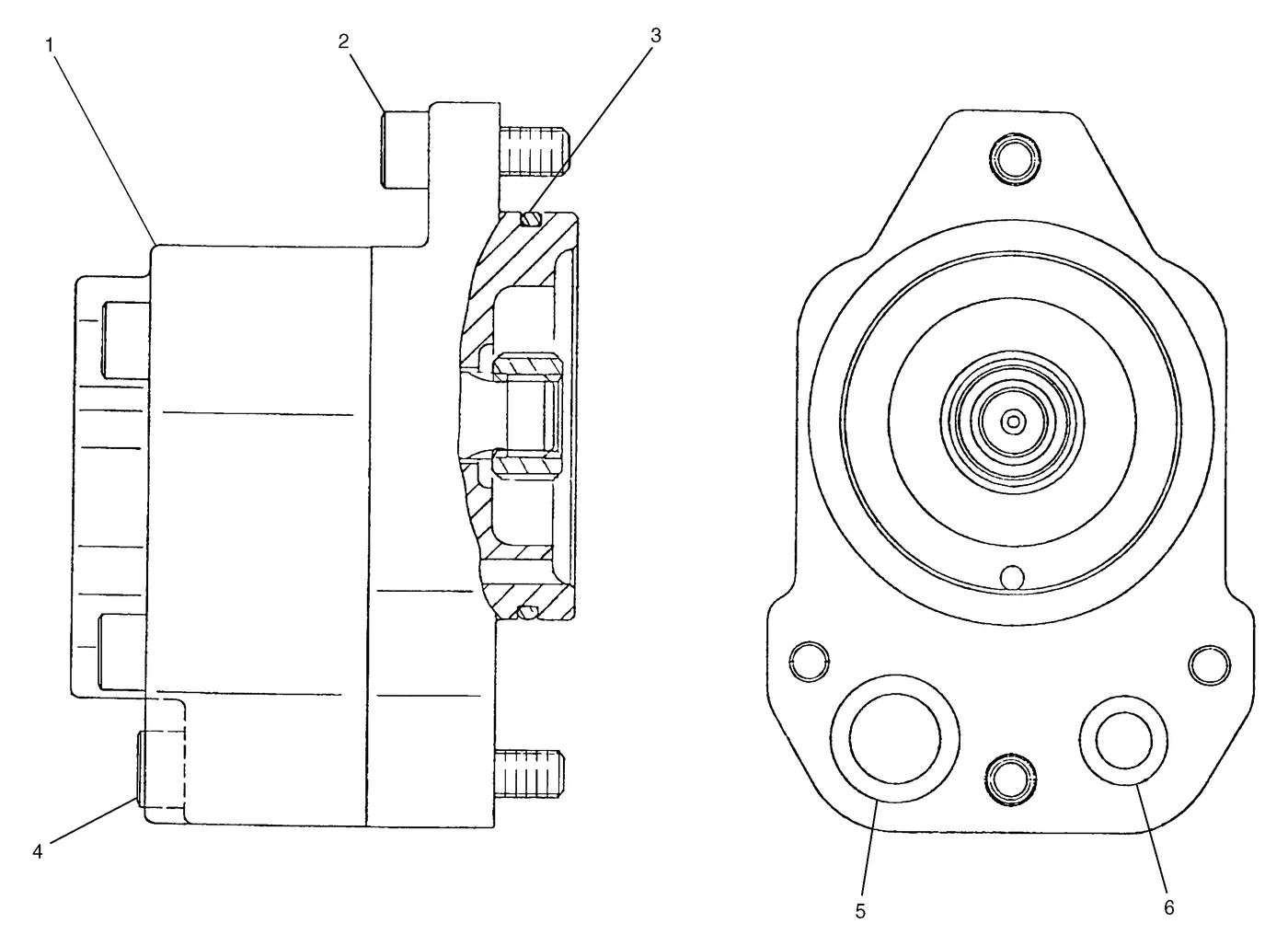345B · HYDRAULIC SYSTEM · 133-6898 CAT parts diagram
