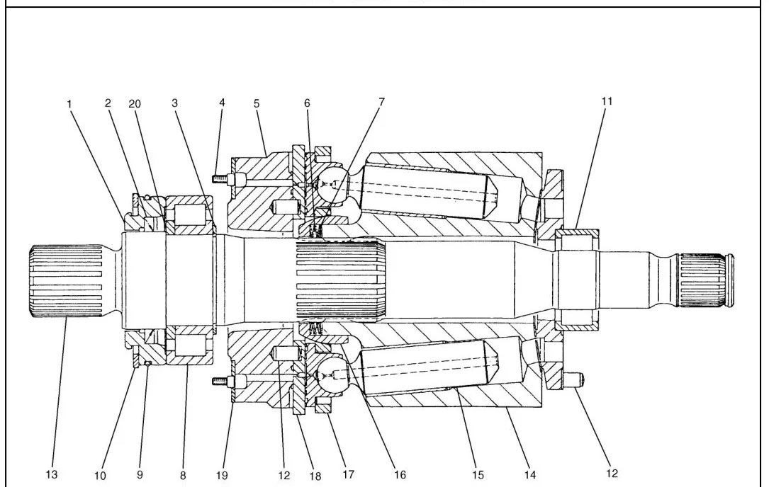 345B 7I7558 parts diagram
