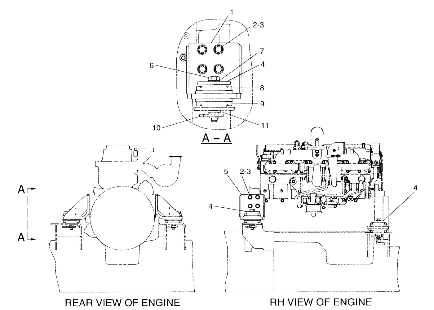 345B 8T4122 parts diagram