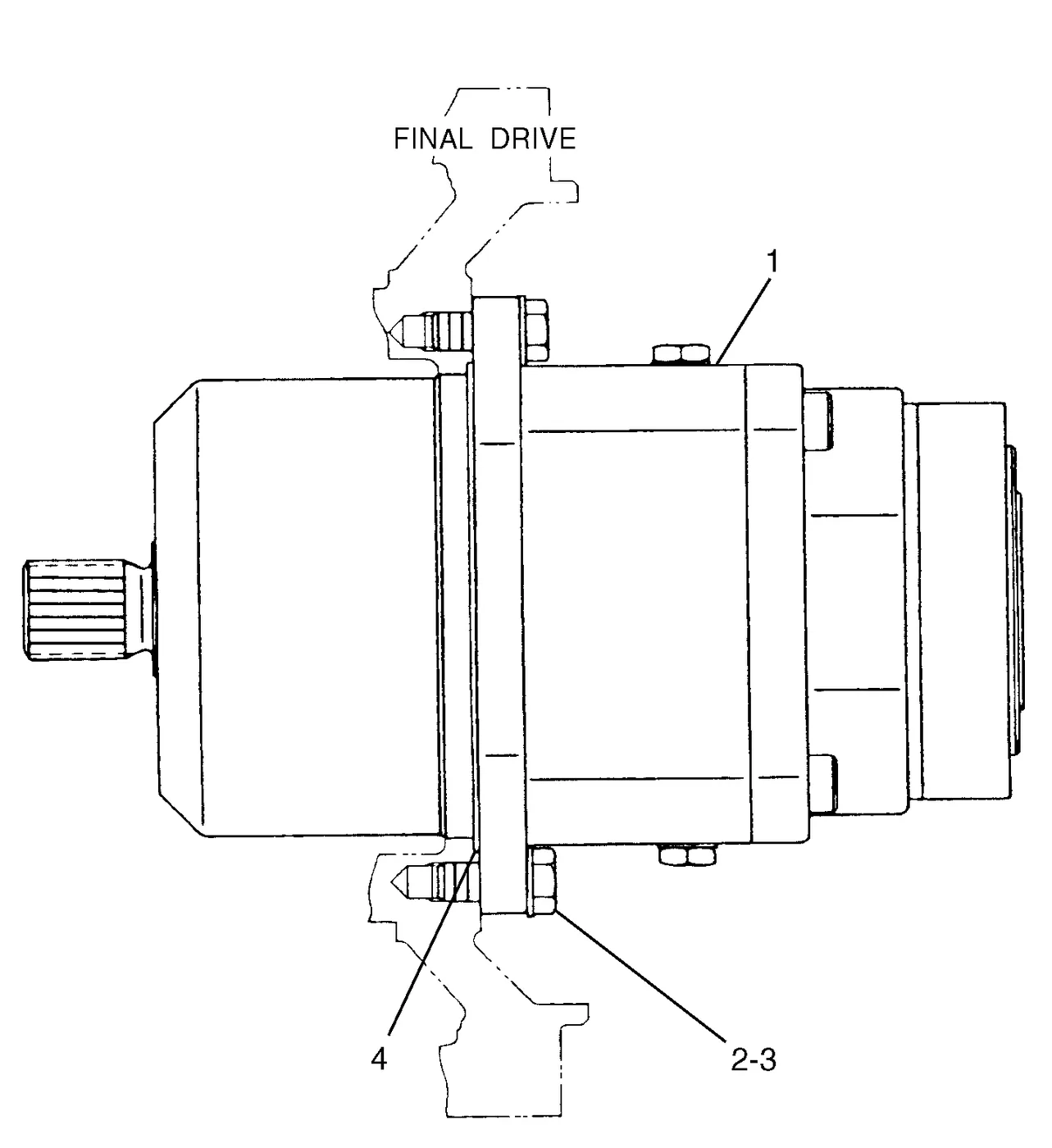 345B 8T4123 parts diagram