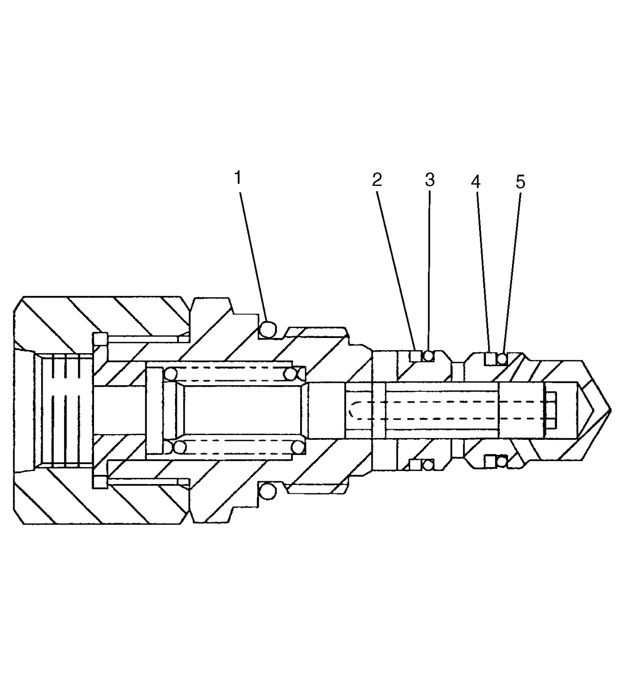 345B · HYDRAULIC SYSTEM · 135-8852 CAT parts diagram