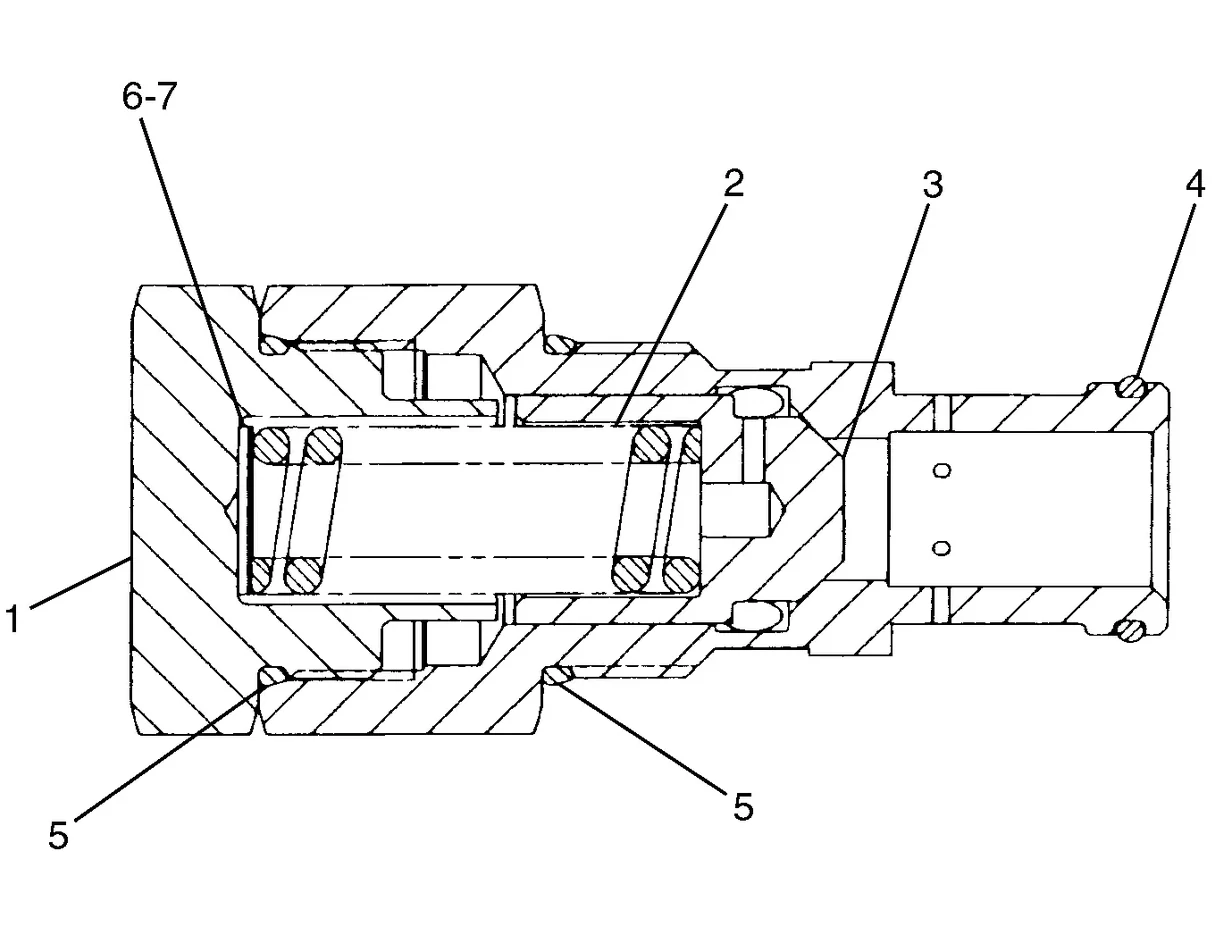 345B · HYDRAULIC SYSTEM · 122-7756 CAT parts diagram
