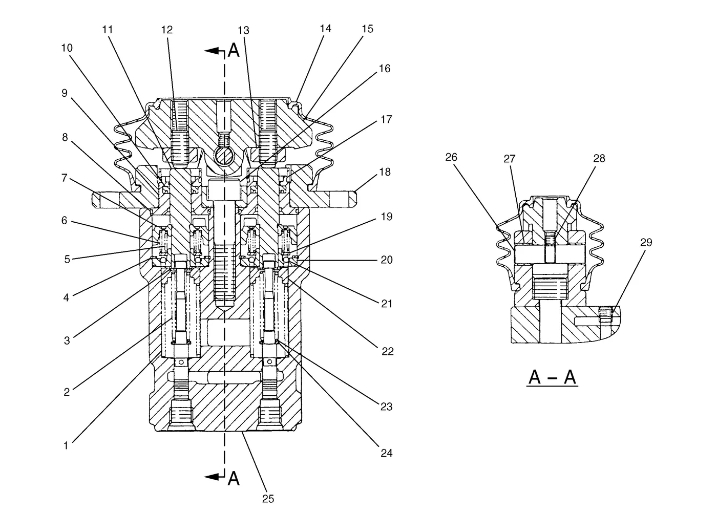 345B · HYDRAULIC SYSTEM · 123-2148 CAT parts diagram