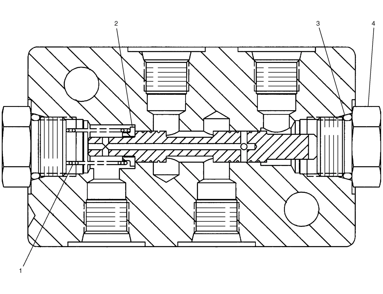 345B · HYDRAULIC SYSTEM · 119-5219 CAT parts diagram