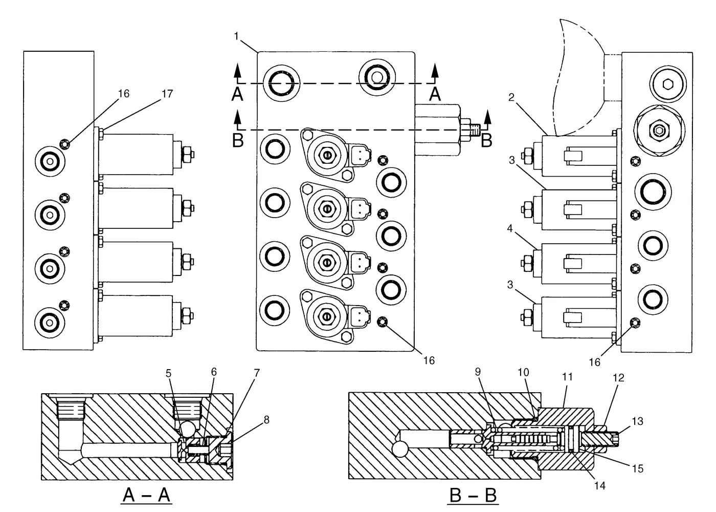 345B 1211490 parts diagram