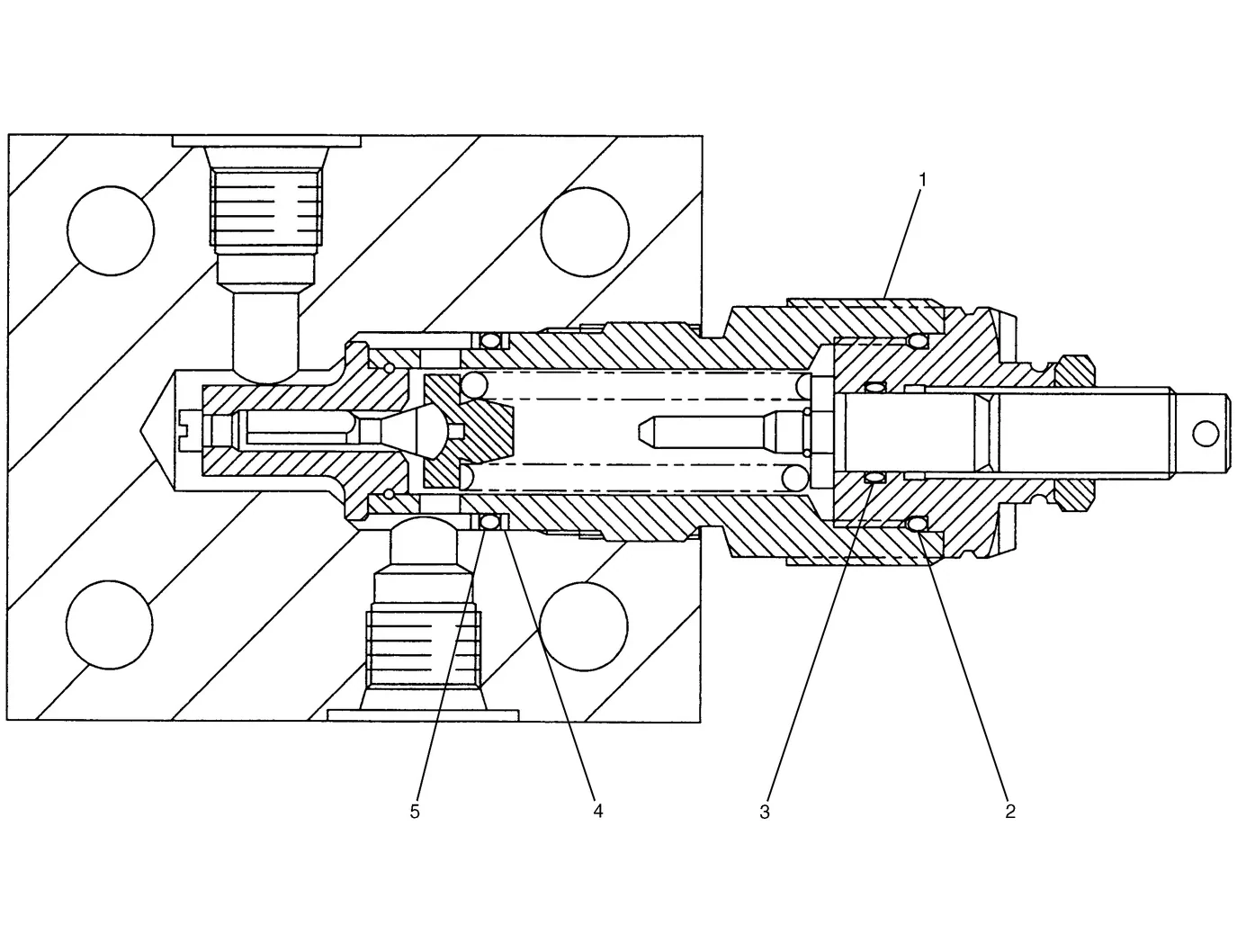 345B · HYDRAULIC SYSTEM · 143-8144 CAT parts diagram