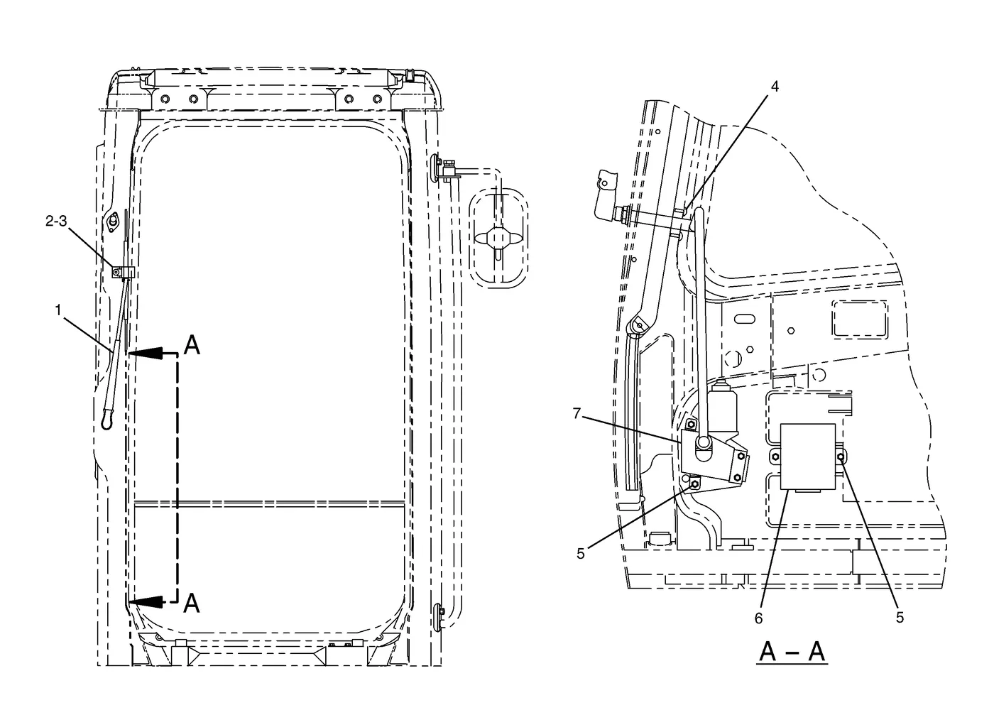 345B · OPERATOR STATION · 111-6272 CAT parts diagram