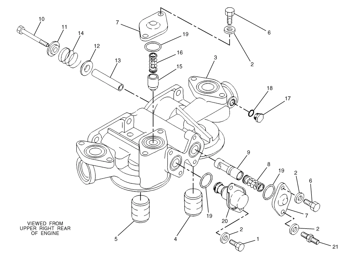 345B 9M0853 parts diagram