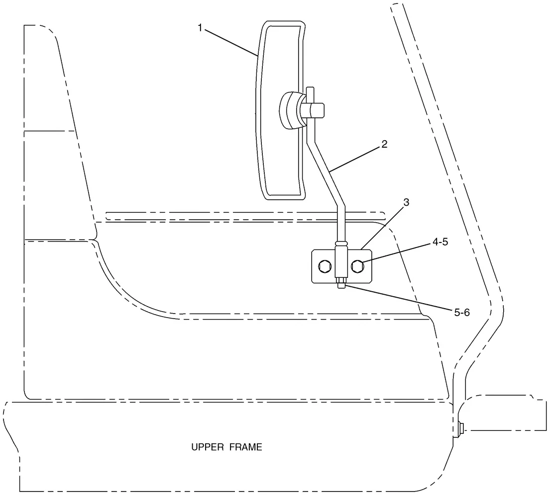 345B · OPERATOR STATION · 146-4959 CAT parts diagram