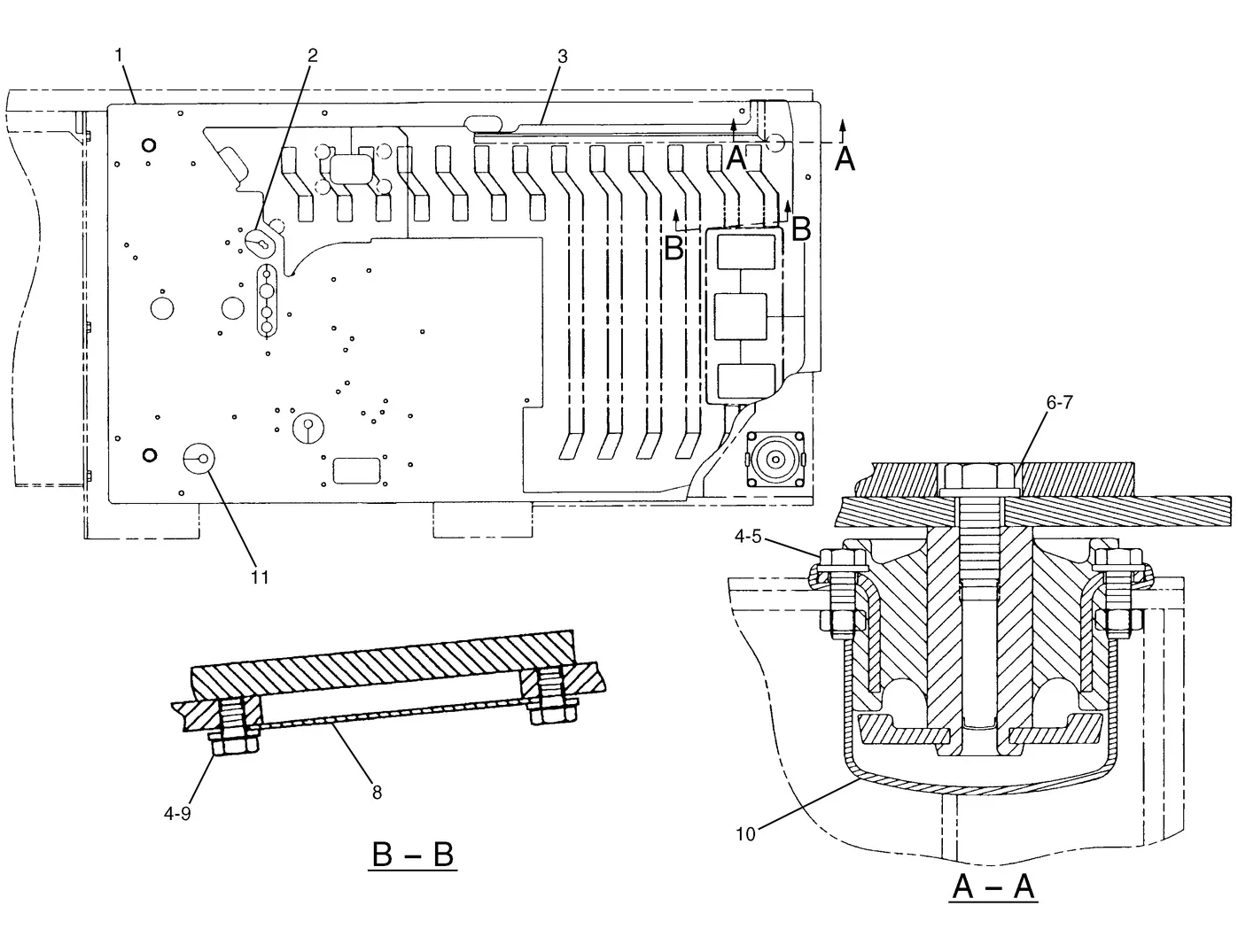 345B · OPERATOR STATION · 128-2143 CAT parts diagram