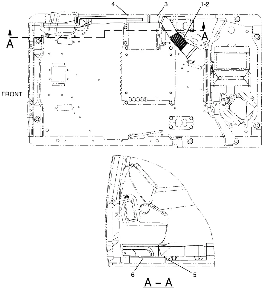 345B · OPERATOR STATION · 128-2148 CAT parts diagram