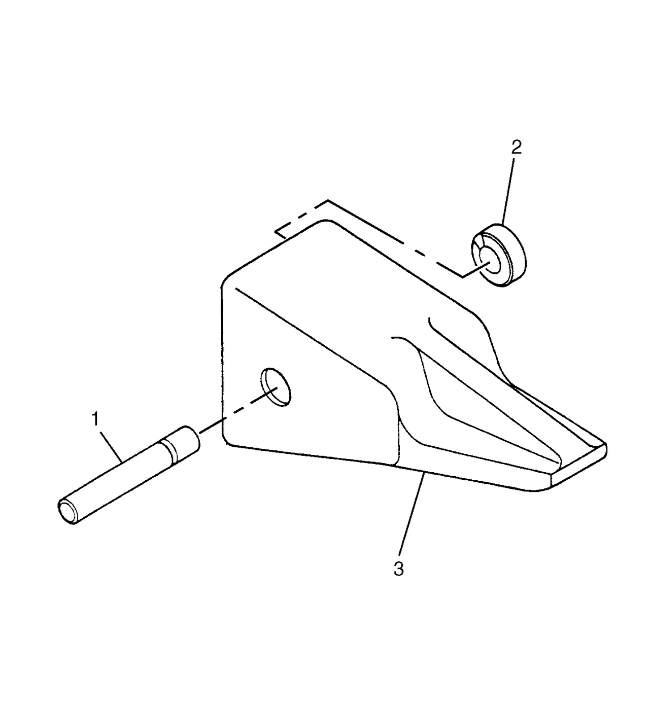 345B · IMPLEMENTS · 087-5960 CAT parts diagram