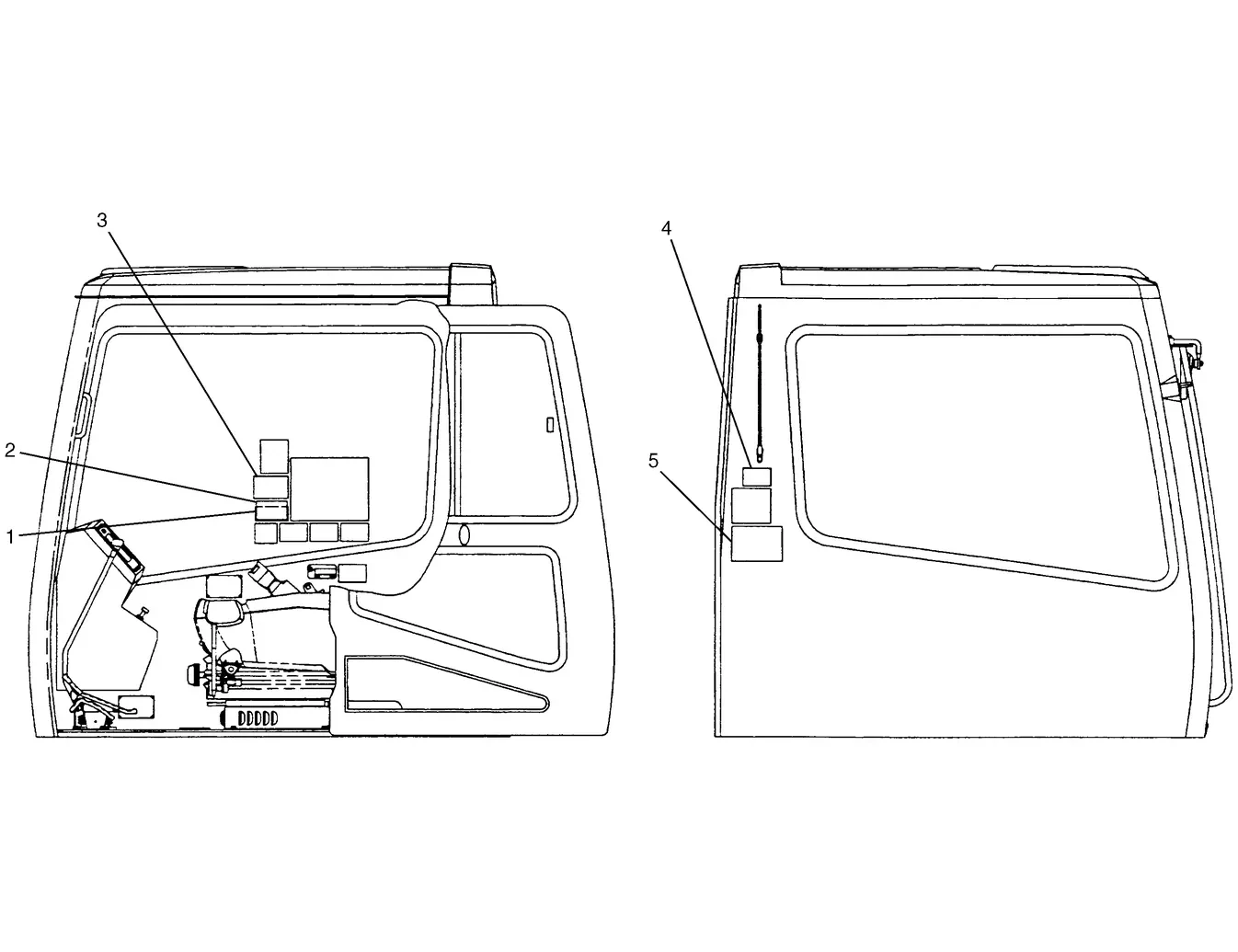 345B · SERVICE EQUIPMENT AND SUPPLIES · 120-5101 CAT parts diagram