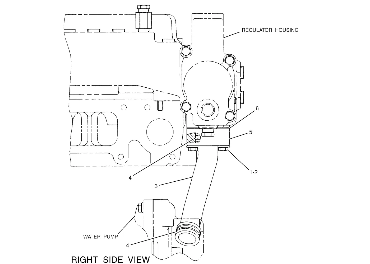 345B · COOLING SYSTEM · 116-5460 CAT parts diagram